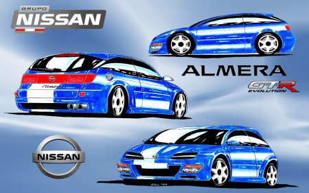 NISSAN ALMERA GTR EVOLUTION